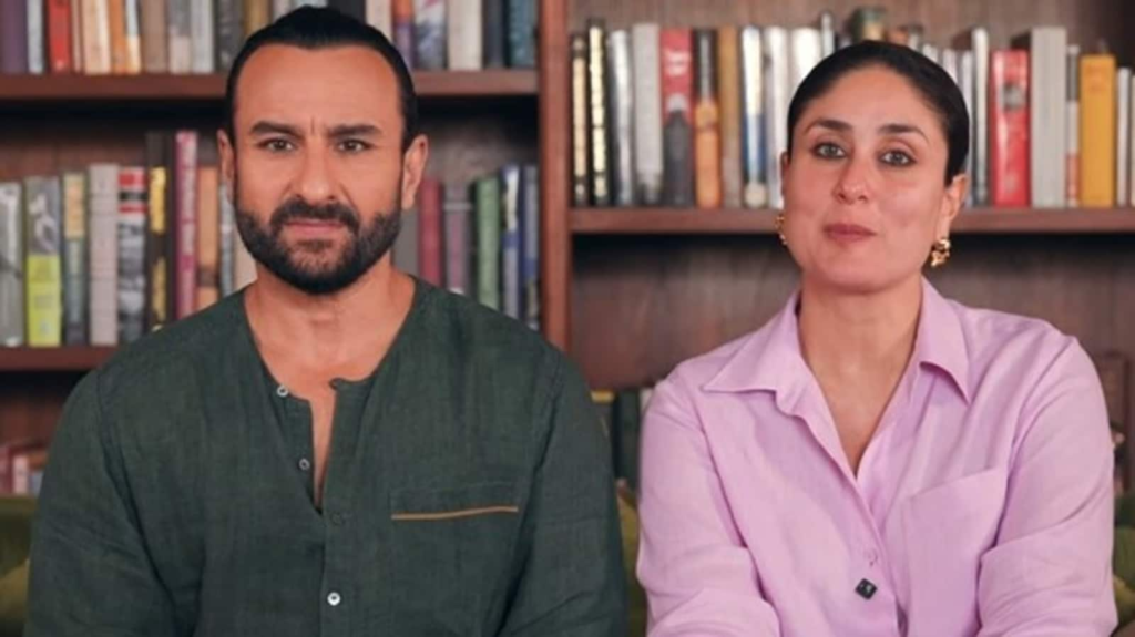 Kareena Kapoor-Saif Ali Khan share a video from impressive home library, promote Swachch Bharat Mission. Watch | Bollywood FilmyMeet