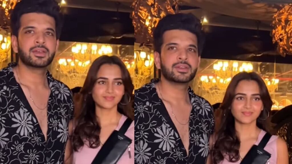 Watch: Karan Kundra Engages In Fun Chat With Paps After Dinner With Tejasswi Prakash FilmyMeet