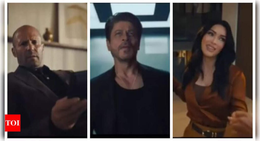 Shah Rukh Khan features in an international brand ad with Jason Statham, Megan Fox and others; fans say, 'King for a reason' | Filmymeet