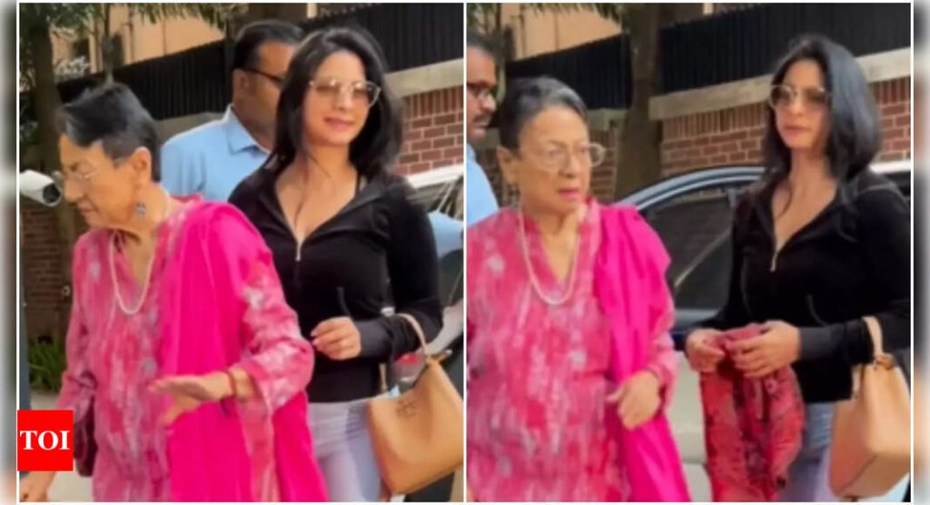 Tanuja skips posing for paparazzi at 'Singham Again' screening; says she is not well | Hindi Movie News Filmymeet