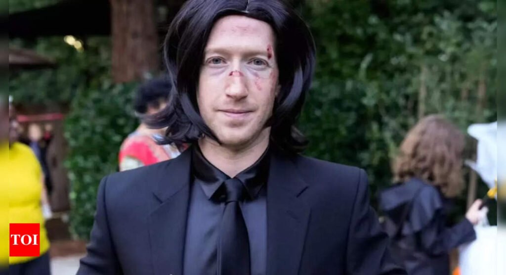 Mark Zuckerberg dresses up as John Wick for Halloween; netizens ask, 'is it Professor Severus Snape?' - See photos | English Movie News Filmymeet