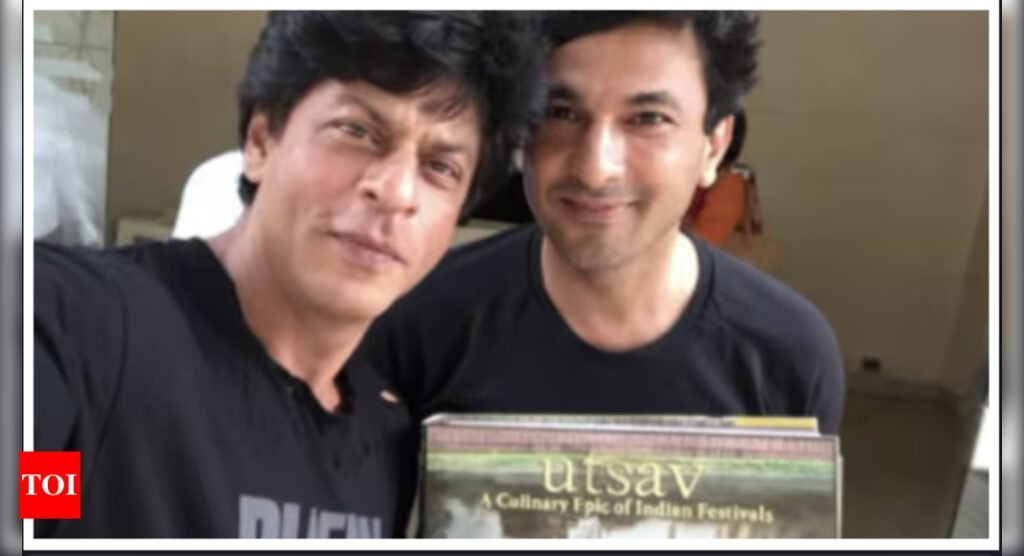 Vikas Khanna shares throwback pic with Shah Rukh Khan; says 'Cooking for my Maa & YOU at....' | Hindi Movie News Filmymeet