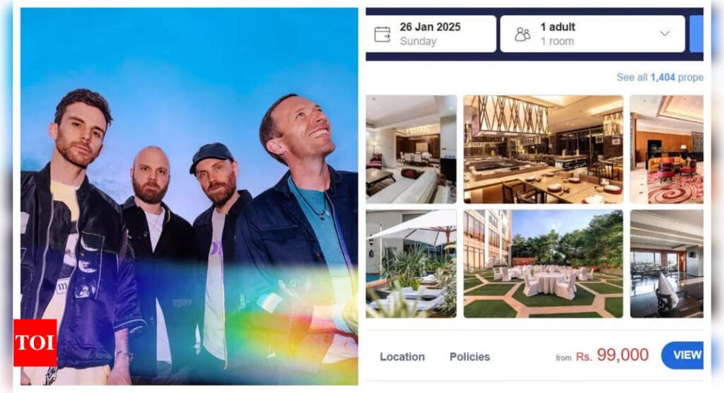 Coldplay's Ahmedabad concert causes surge in hotel price, fans complain 'rooms going for Rs 50K to Rs 1 Lakh a night' | Filmymeet