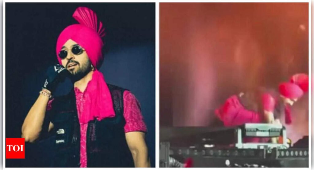 Fans call Diljit Dosanjh’s falls on the Ahmedabad concert stage a good omen: 'Jab bhi gira hai, doguna fame mila' | Filmymeet