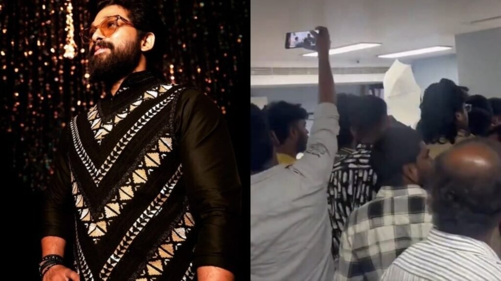 Allu Arjun fans storm YouTube channel's office over alleged objectionable videos of actor and wife; release statement FilmyMeet