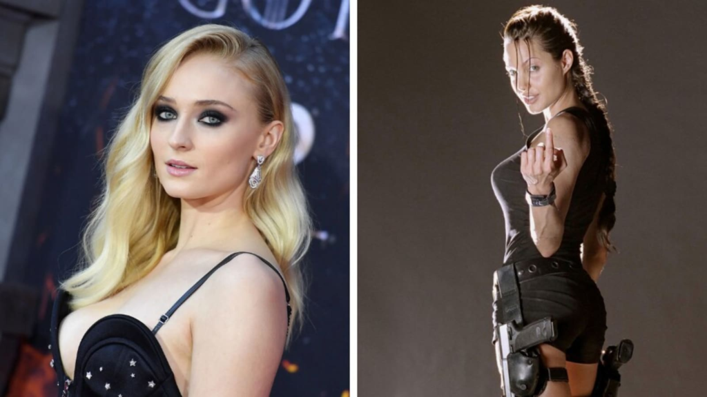 Sophie Turner is the new Lara Croft, takes over Angelina Jolie's iconic role in new Tomb Raider series | Hollywood FilmyMeet