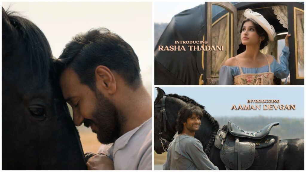 Azaad teaser: Ajay Devgn teams up with Aaman Devgan, Rasha Thadani for Tarzan: Wonder Car sequel… but with a horse | Bollywood FilmyMeet