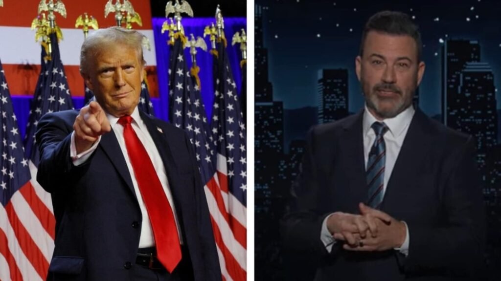 Jimmy Kimmel gets teary-eyed during monologue on US election results: ‘Bad night for everyone who voted for him’ FilmyMeet