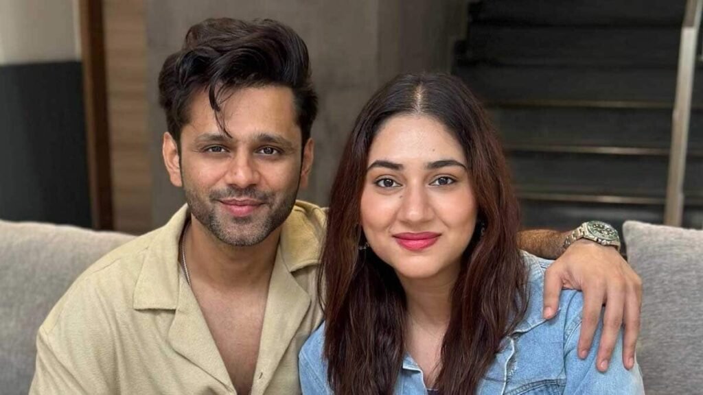 Maharashtra Assembly Elections 2024: Rahul Vaidya And Disha Parmar Step Out To Vote FilmyMeet