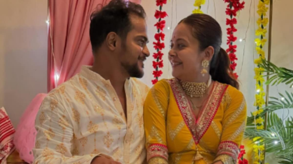 Mom-To-Be Devoleena Bhattacharjee Drops Pics Of Her Homely Diwali Celebration With Husband FilmyMeet